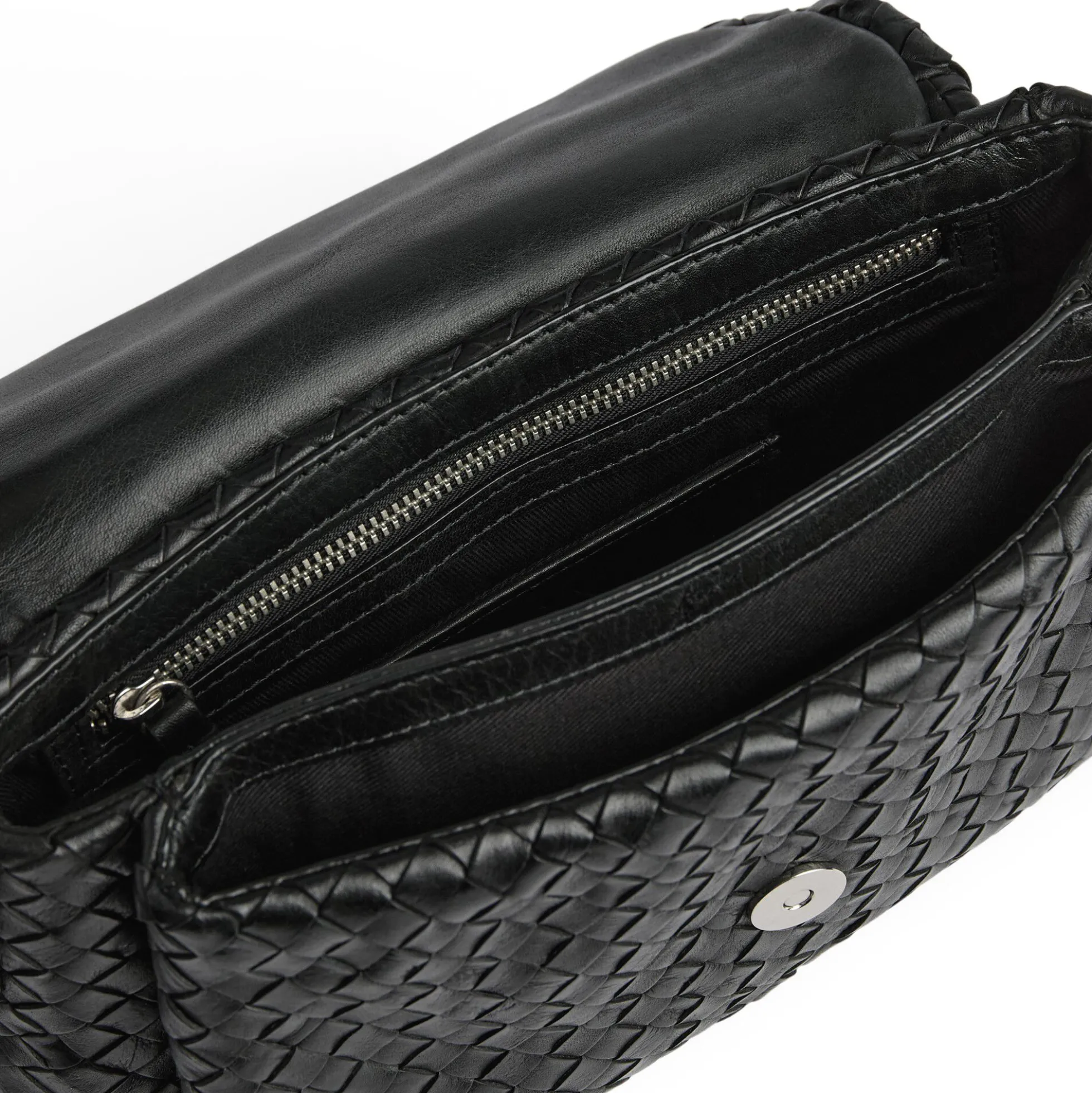 JulesMBG Crossbody Bag Weave, black