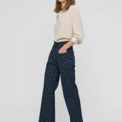 JuliannaDEA Trousers Flared, grand kudibal midnight