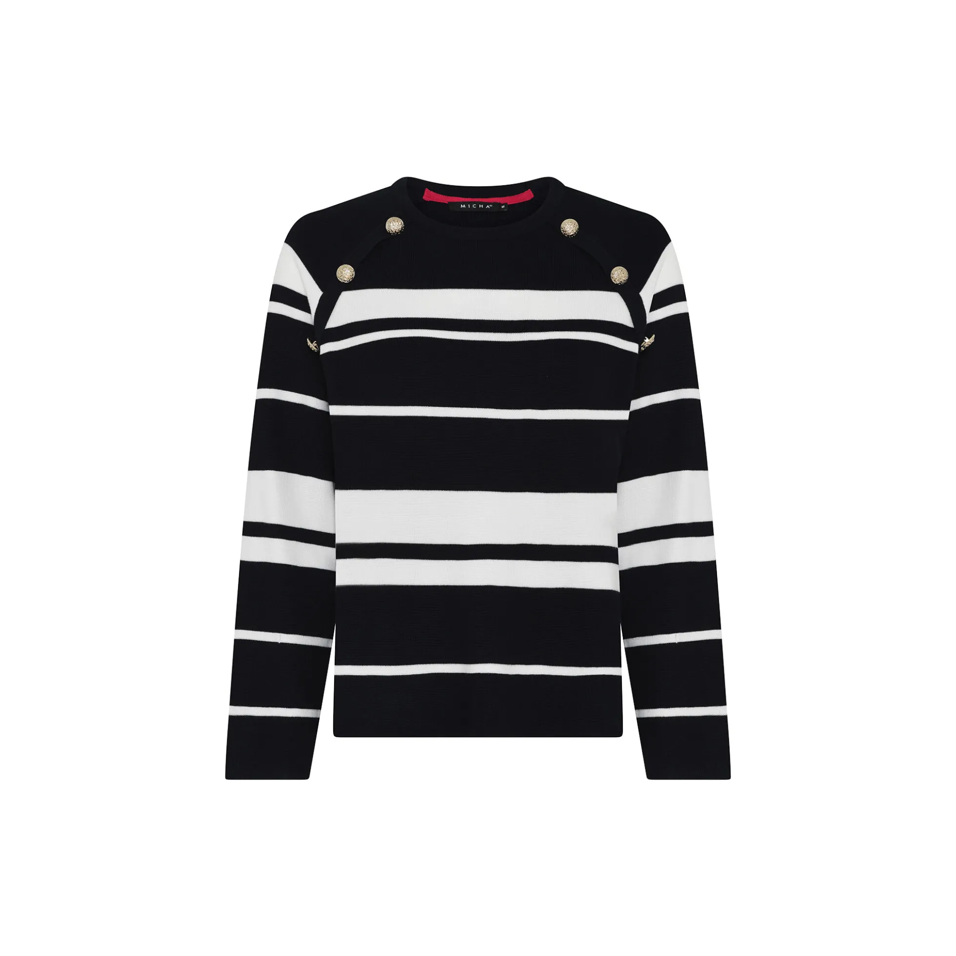 Jumper Sporty Milano Knit, navy/offwh