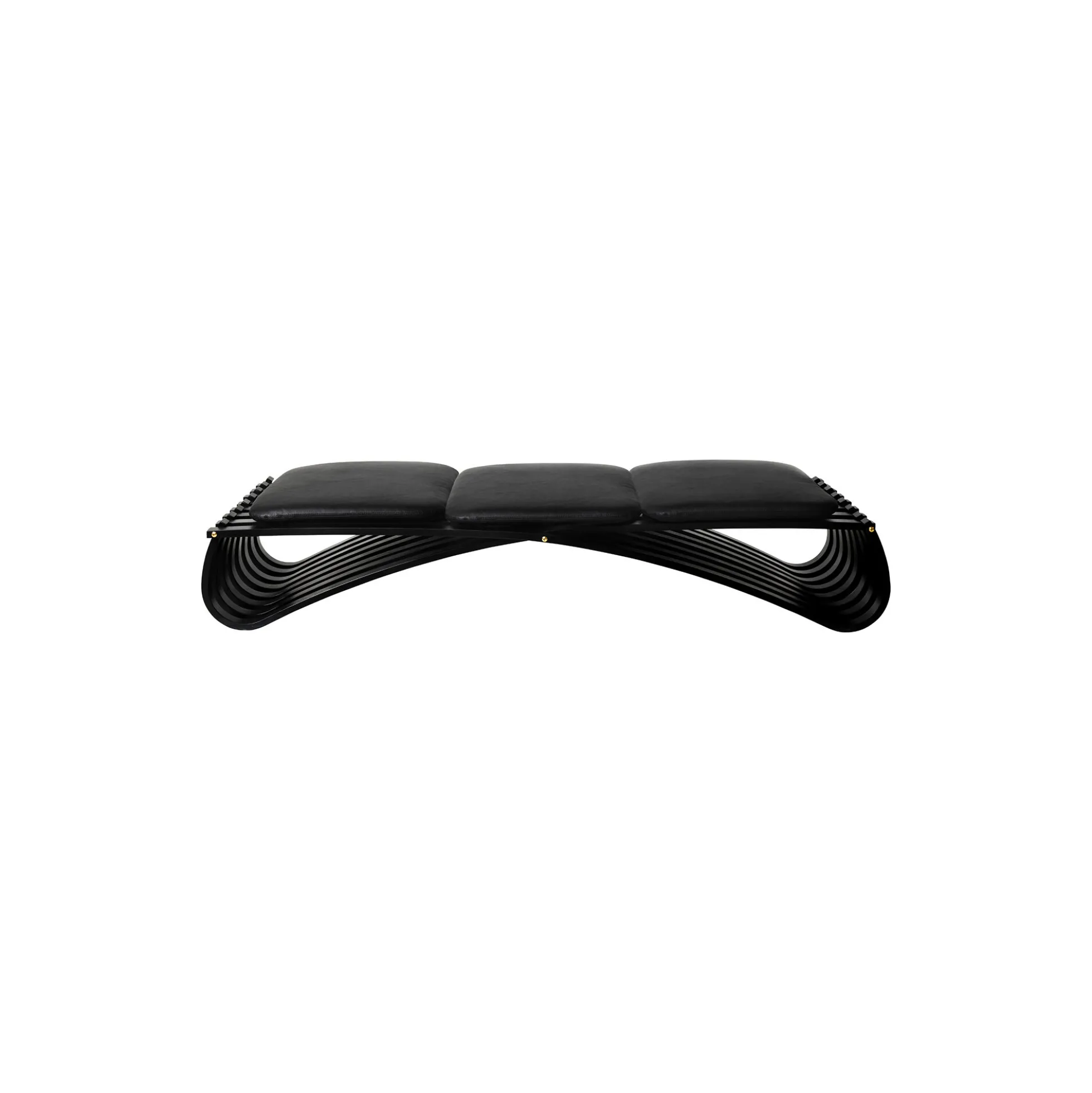 JUNDO daybed, sortmalet bøg/sort