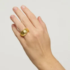 June Ring, forgyldt