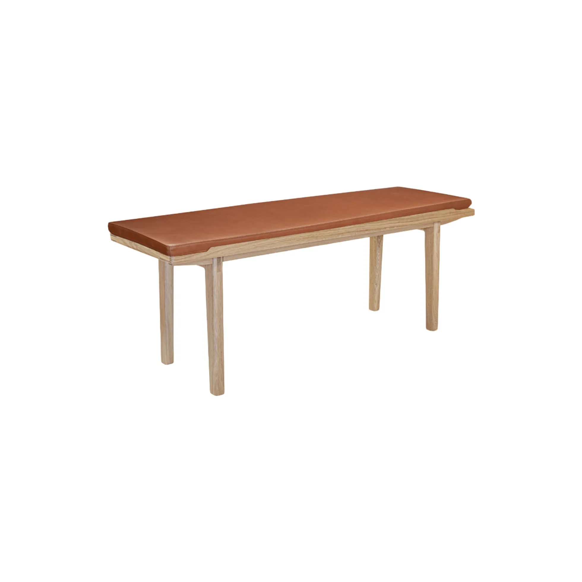 KA60 bænk, olieret eg/cognac