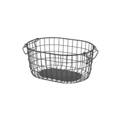 KAGO Opbevaringskurv Rund M, anthracite