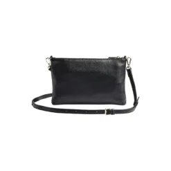 KarimaMBG Crossbody Bag Grain, black w/gold