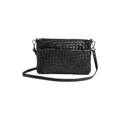 KarimaMBG Crossbody Bag Weave, black