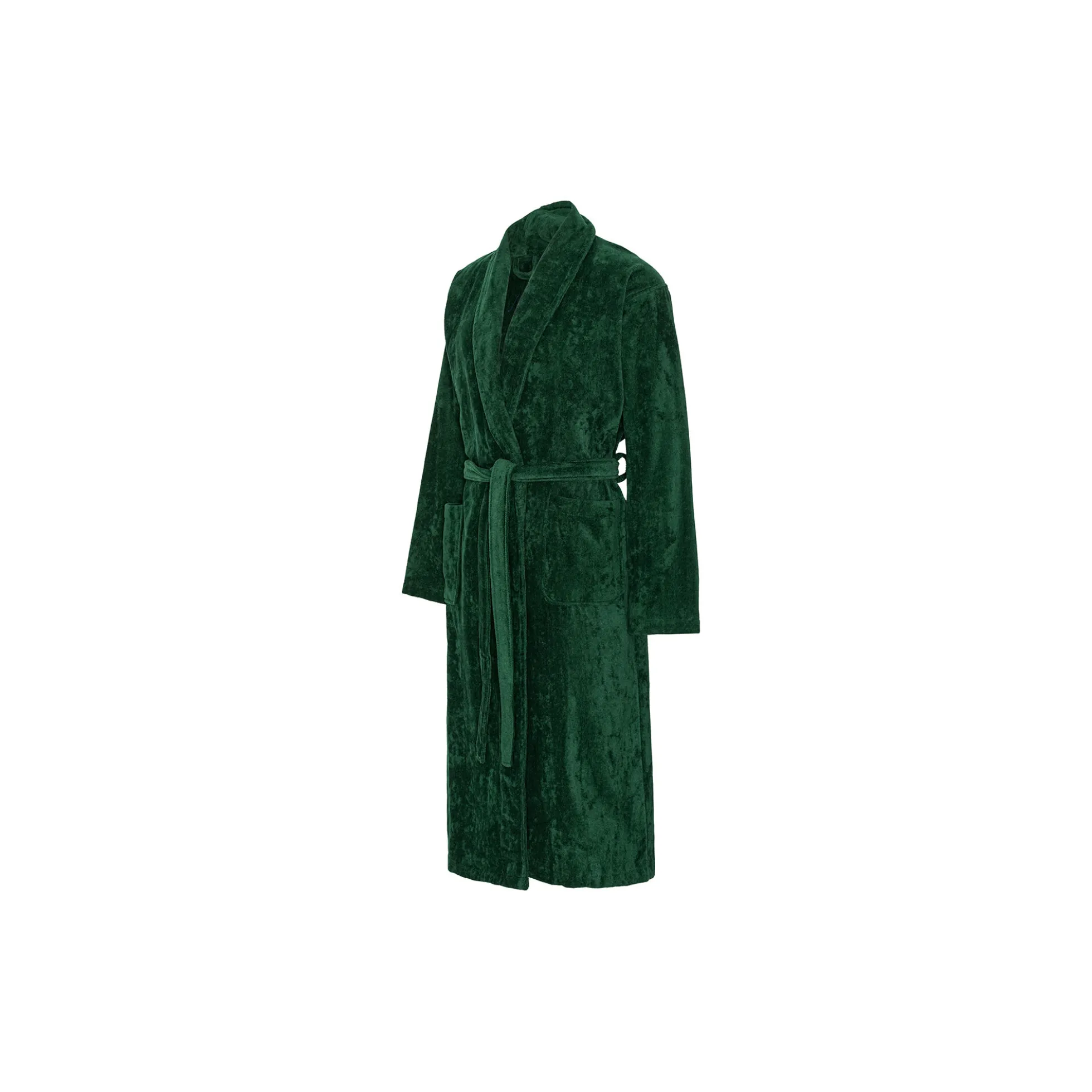 Kattegat Bathrobes, green solid