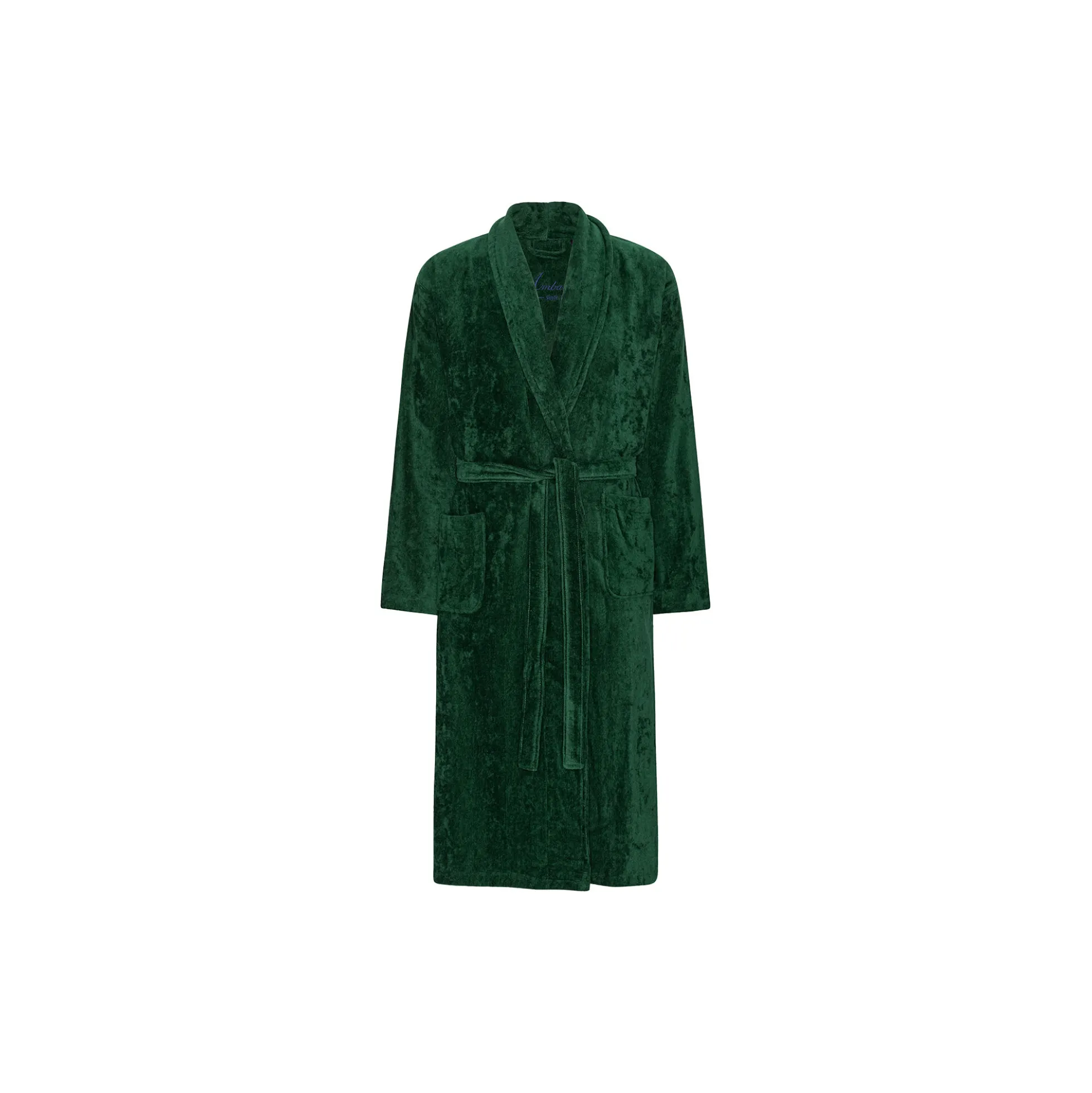 Kattegat Bathrobes, green solid