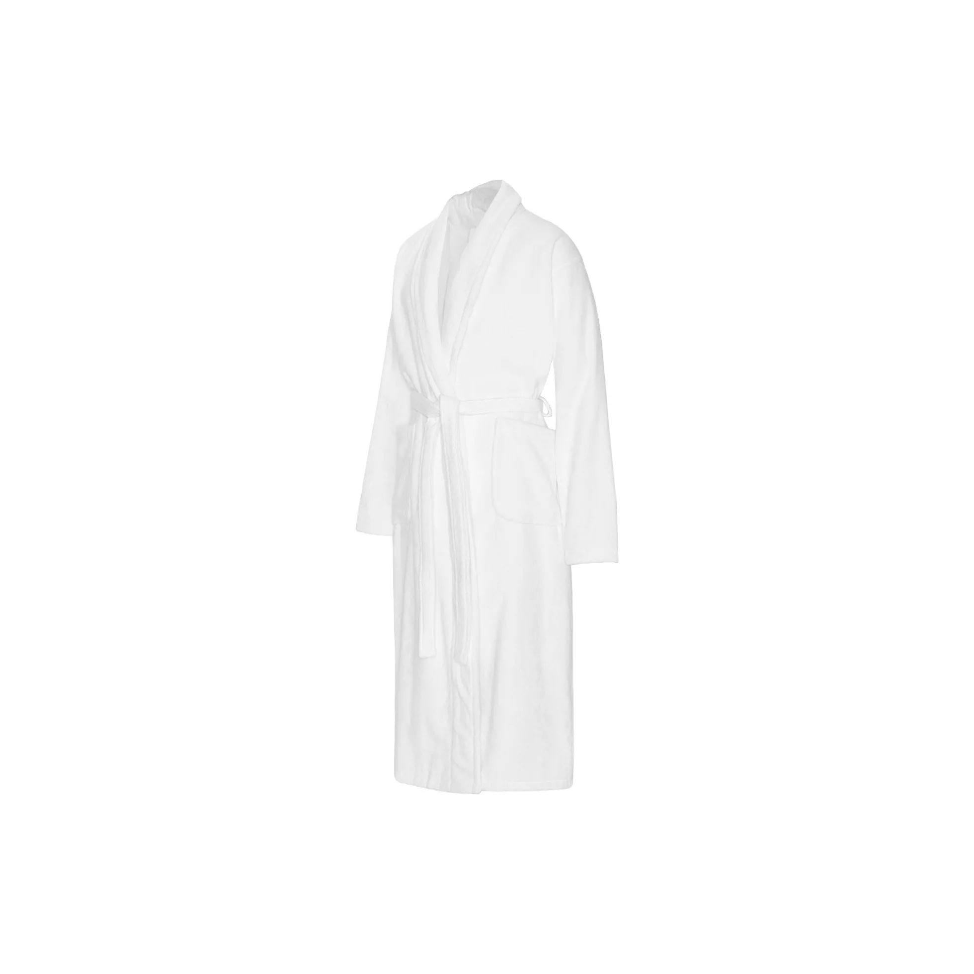 Kattegat Bathrobes, white solid