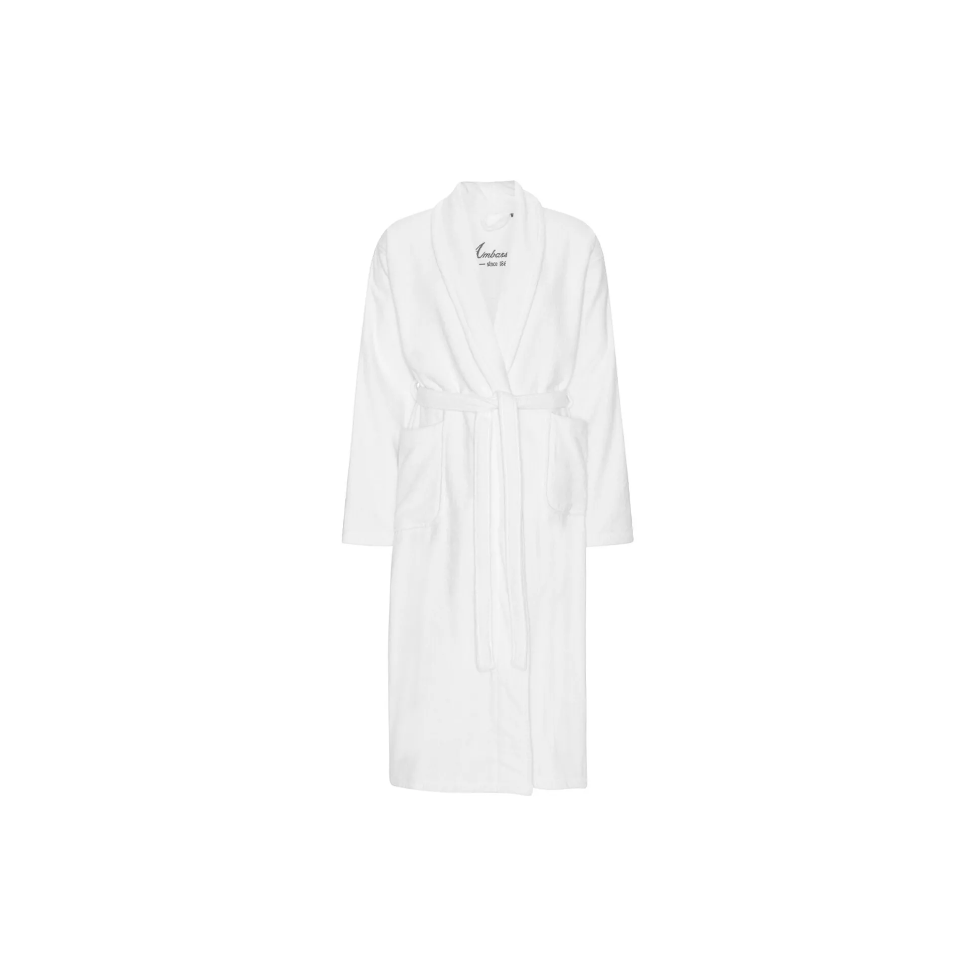Kattegat Bathrobes, white solid