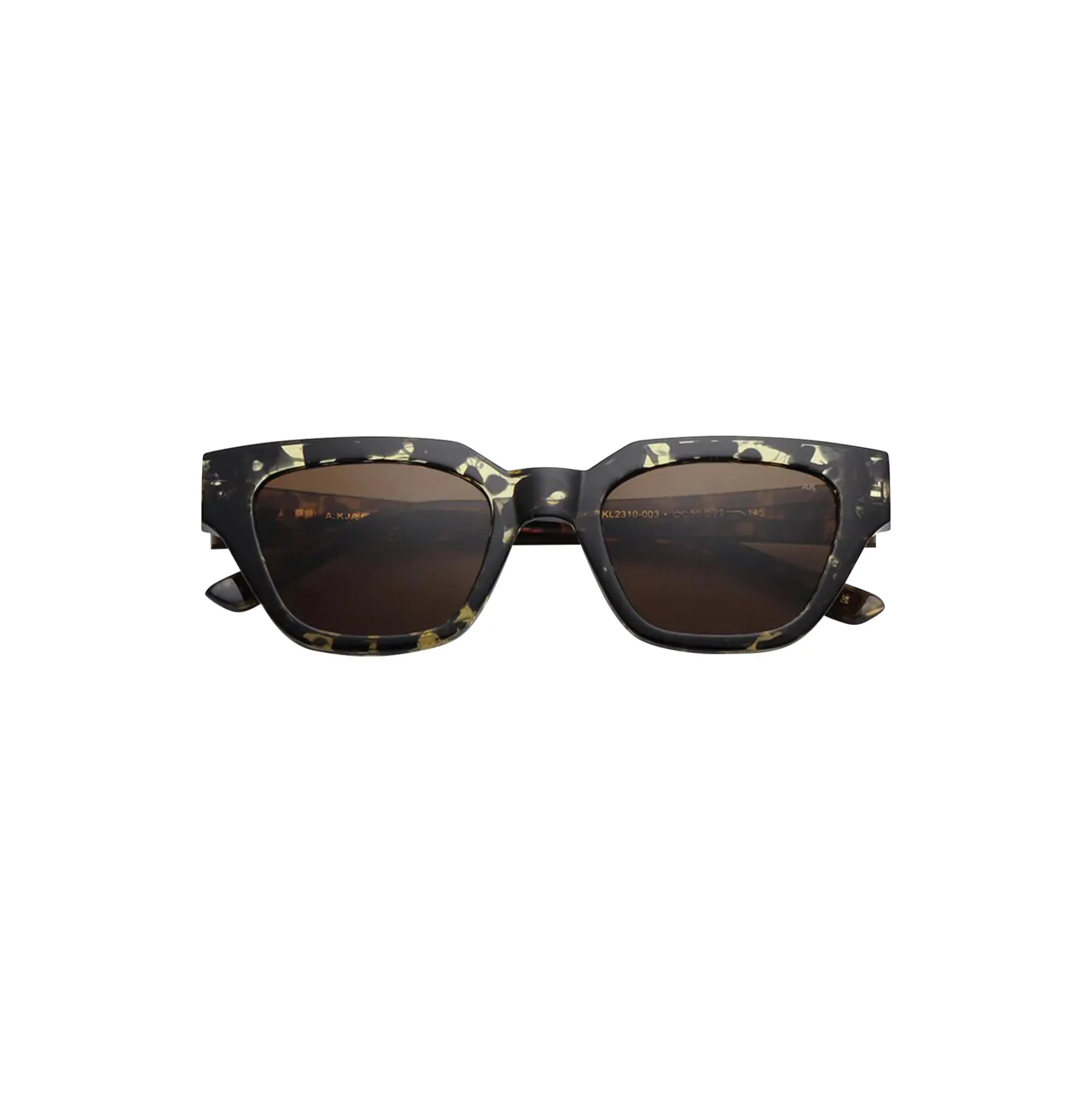 Kaws Solbriller, black/yellow tortoise