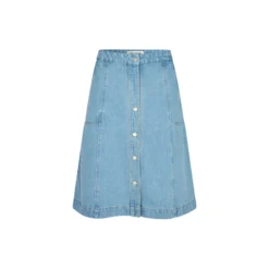 KayLL Short Skirt, washed denim