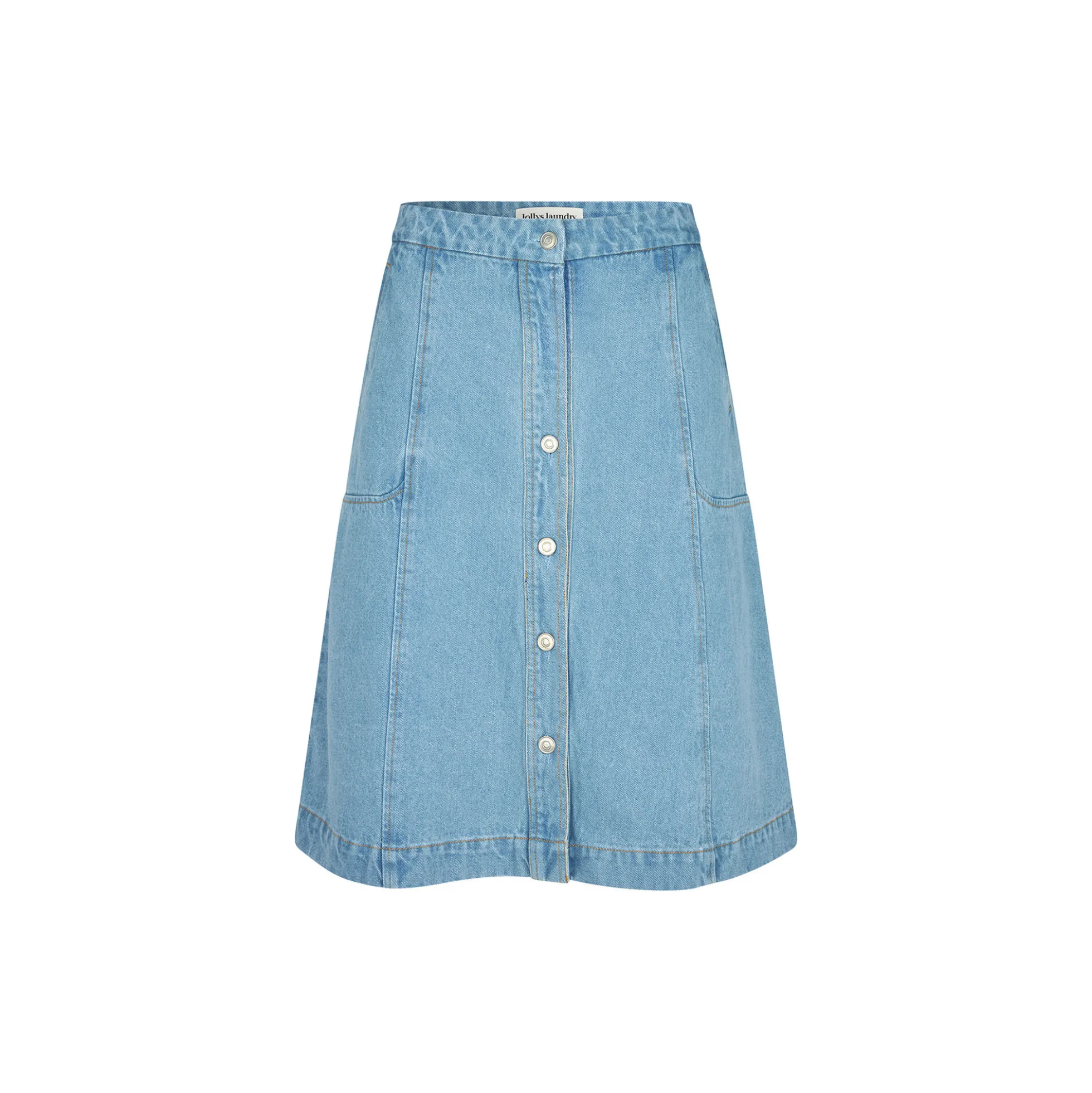 KayLL Short Skirt, washed denim