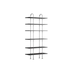 Keen Shelving, steel/ash veneer