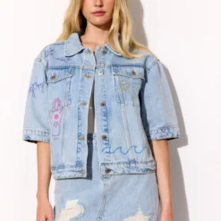 Kenna Denim Jacket, light denim