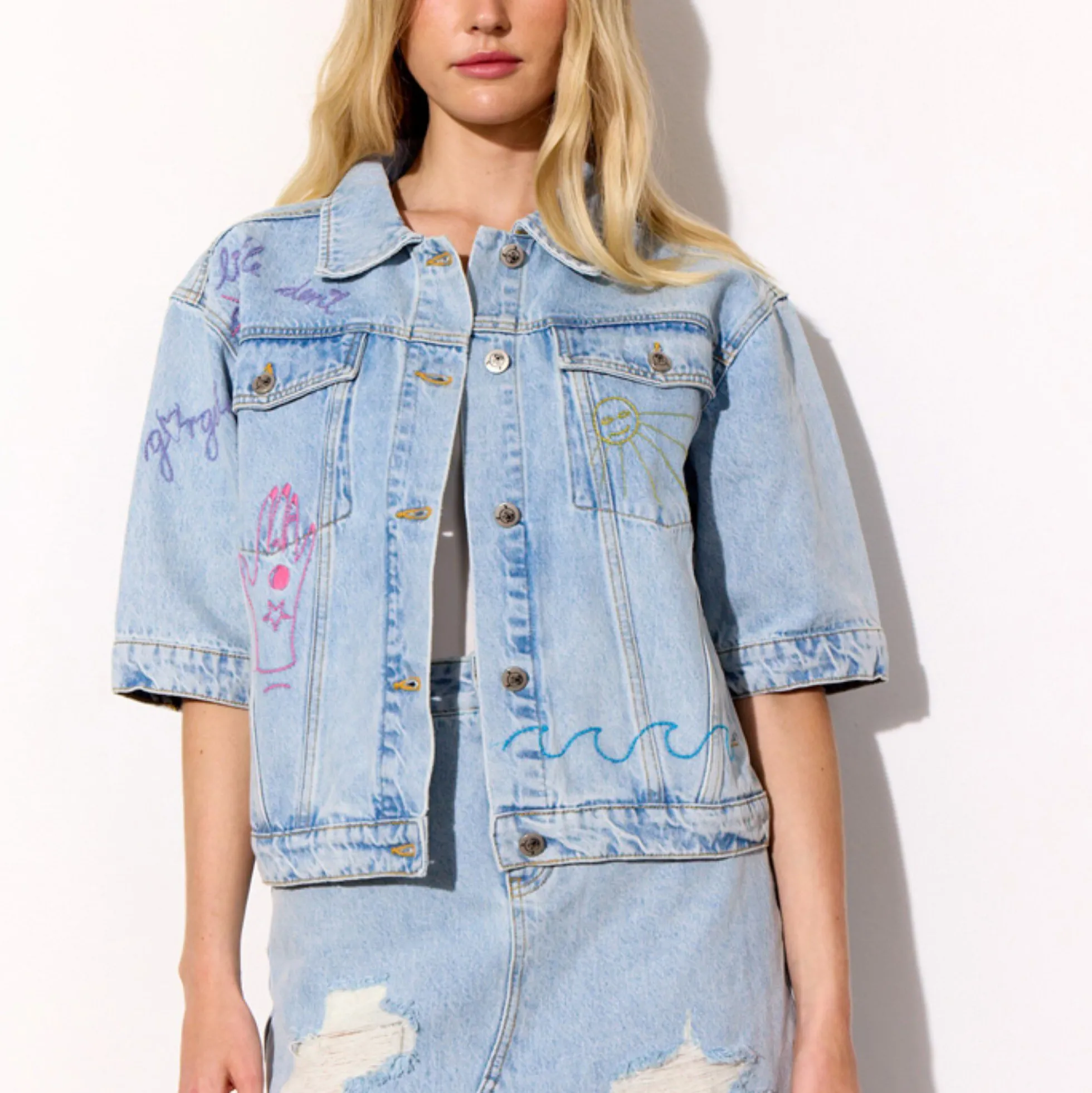 Kenna Denim Jacket, light denim