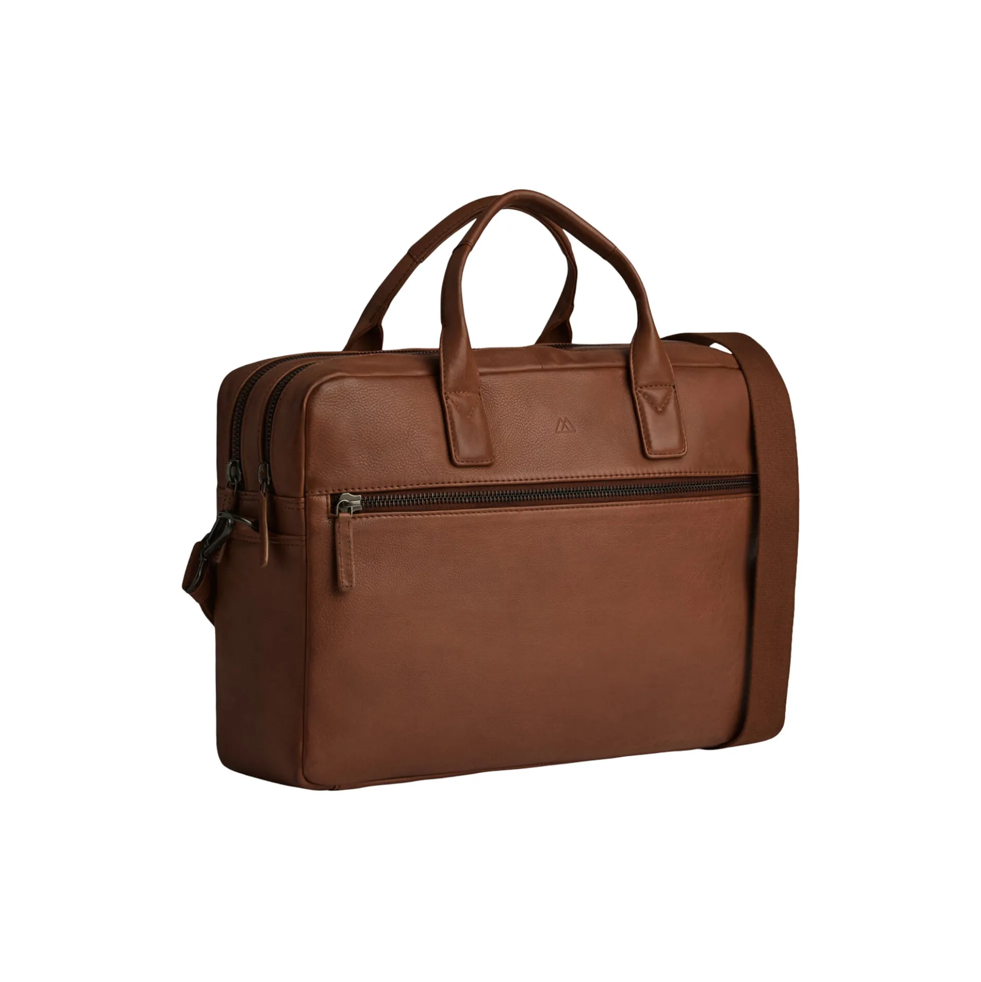 KingstonMBG Laptop Bag, cognac
