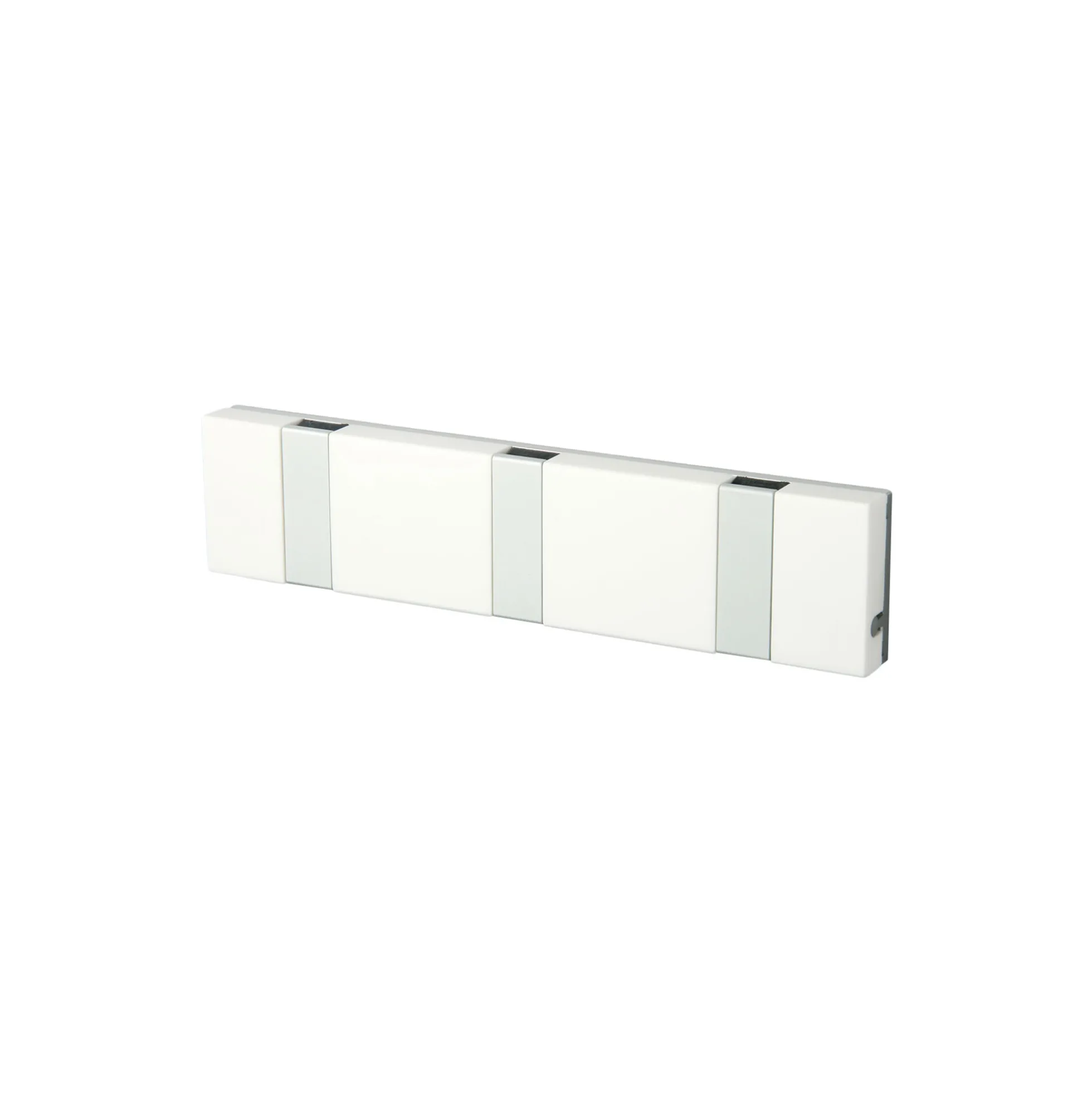KNAX lite 3 knagerække, hvid/grå