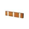 KNAX lite 3 knagerække, teak/grå