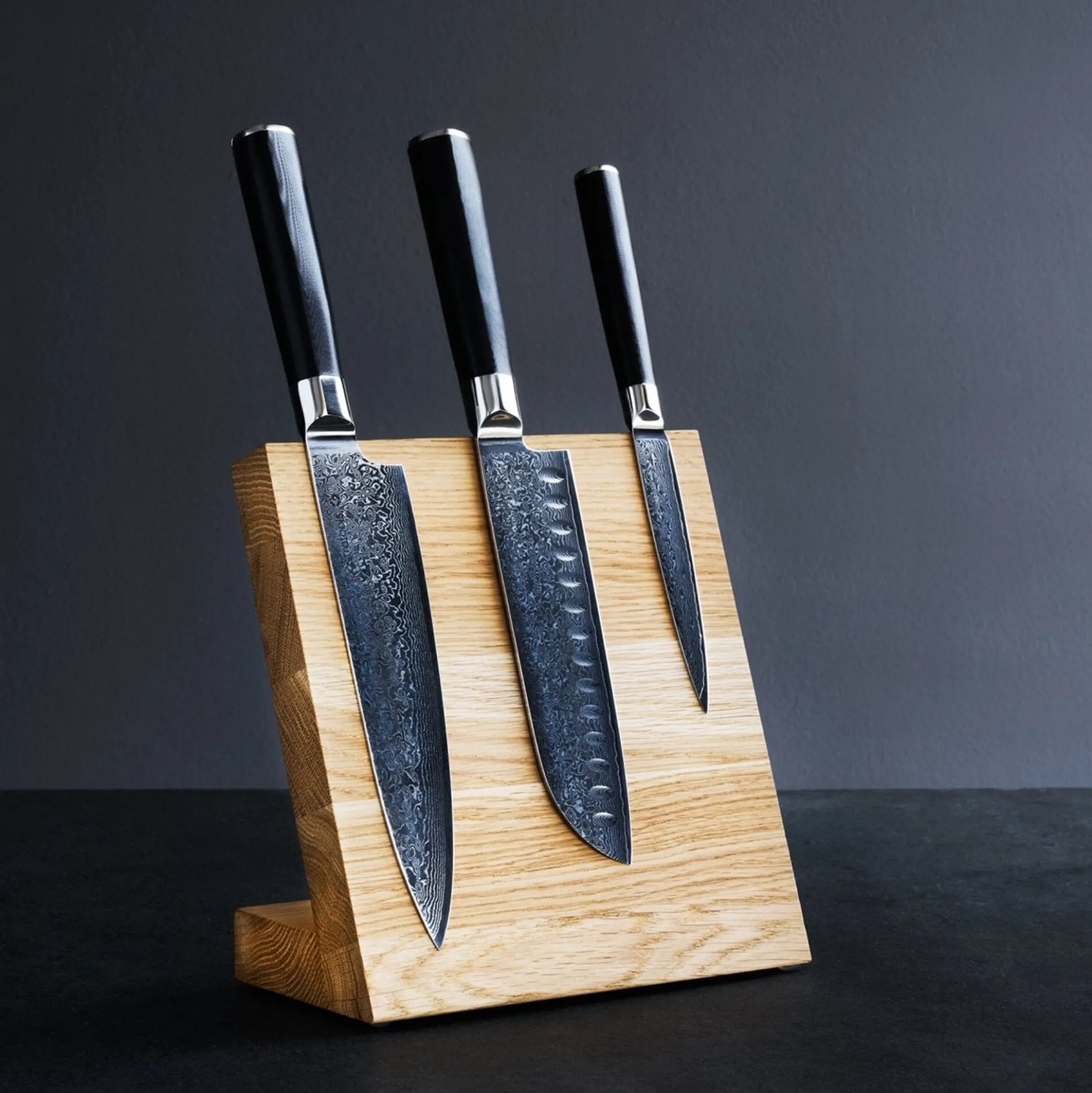 Knivblok til 4 knive