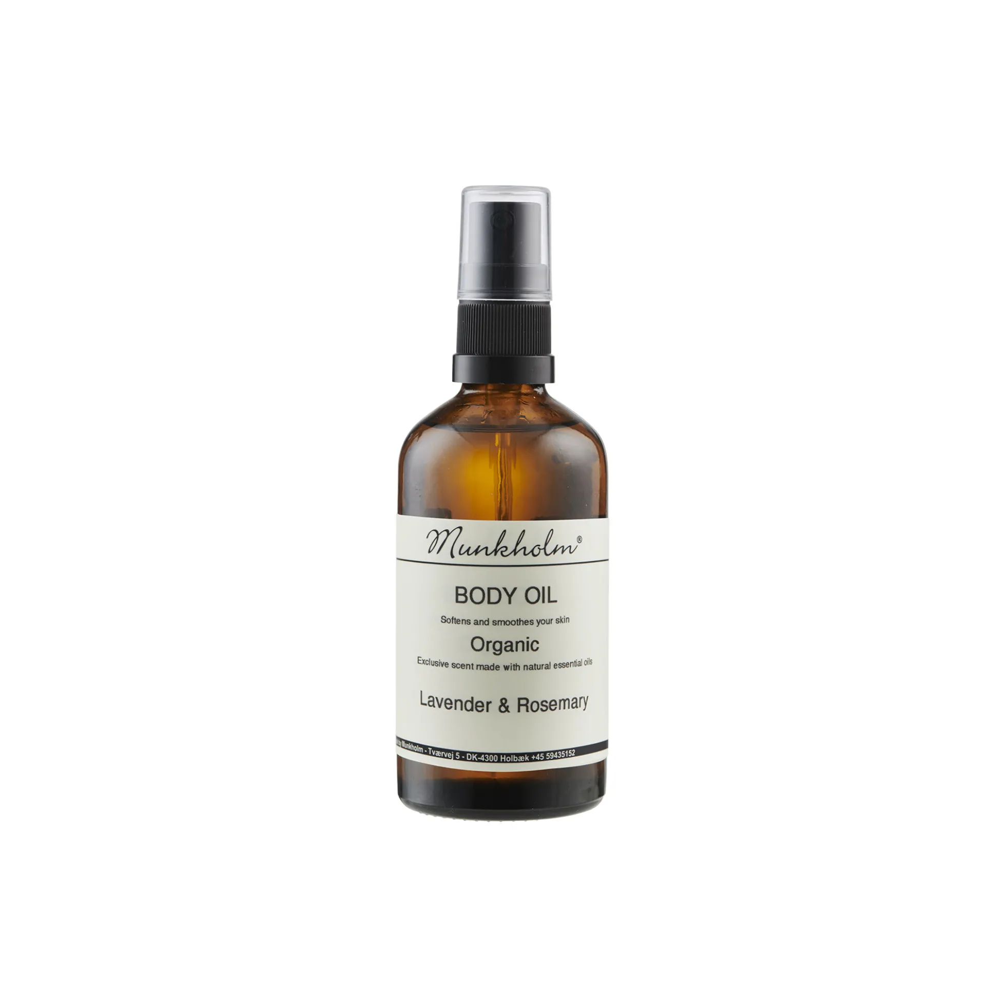Økologisk kropsolie, lavender & rosemary