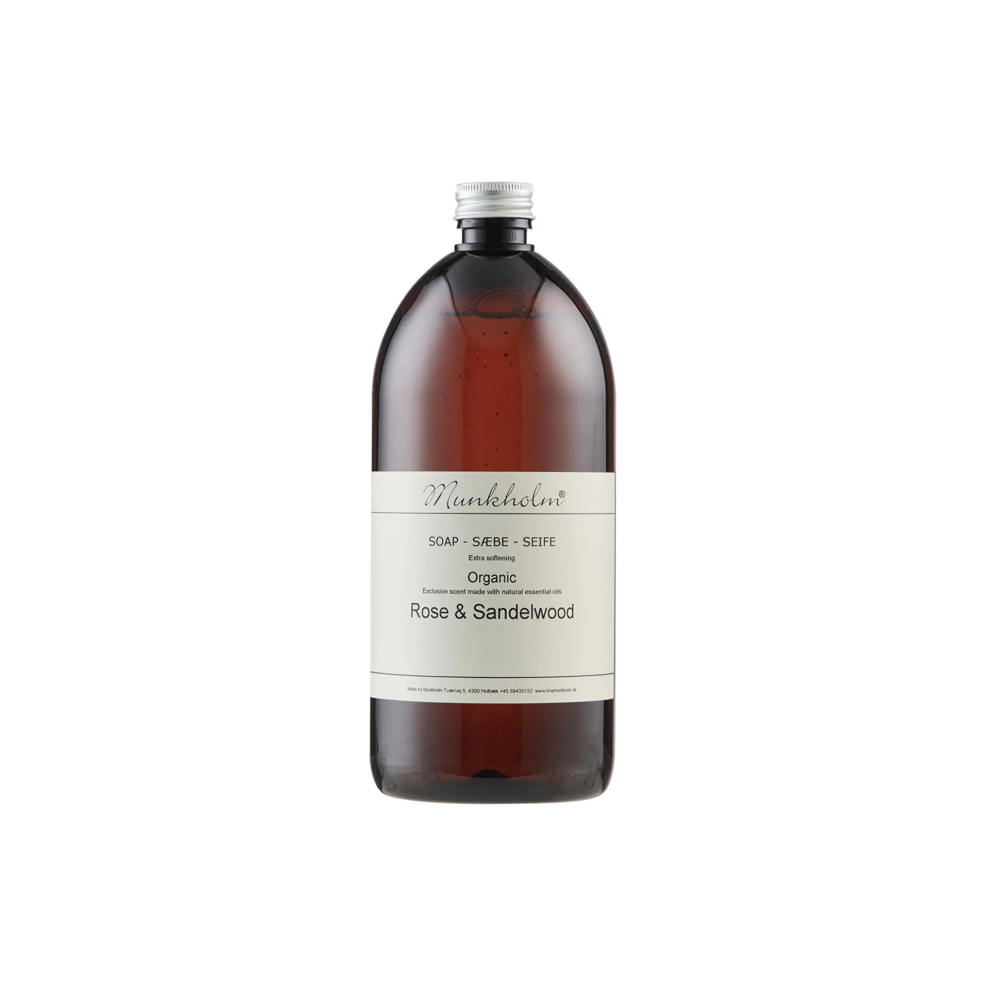 Økologisk sæbe, rose & sandelwood