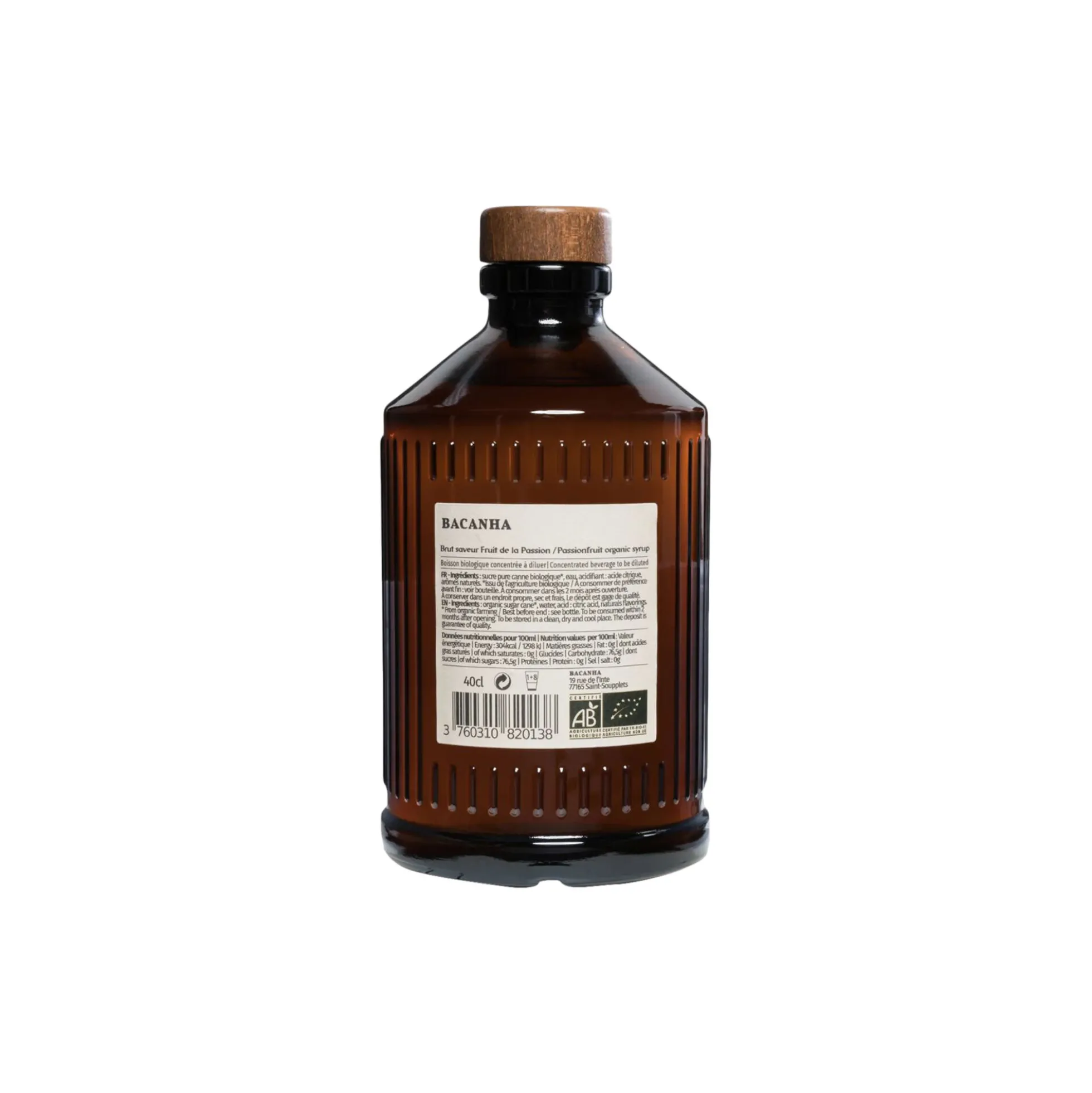 Økologisk sirup - Passionsfrugt