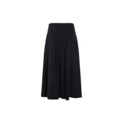 Kumamoto nederdel med læg, black