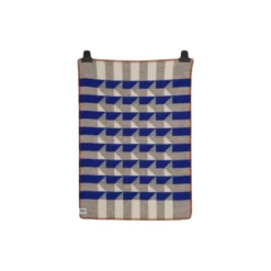KVAM Baby Size Throw, blue