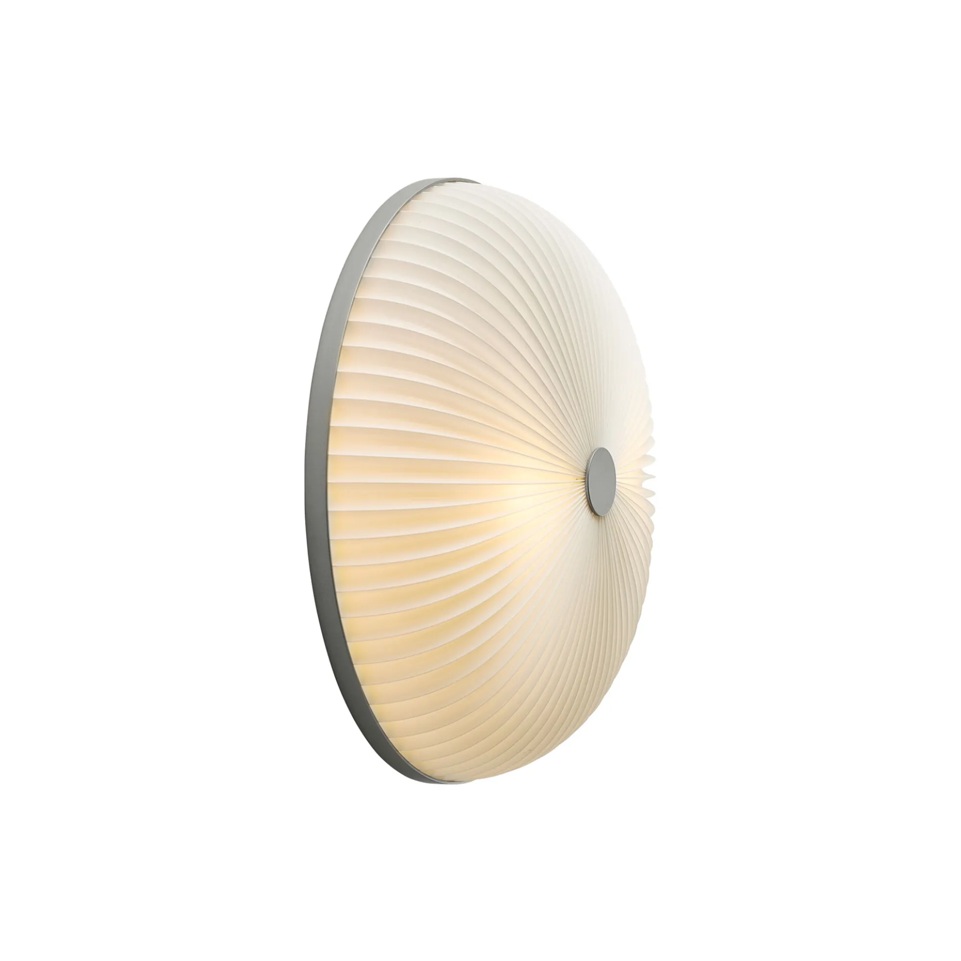Lamella 235 væg/loftlampe, aluminium