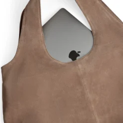LaurineMBG Shopper Suede, mocha mousse