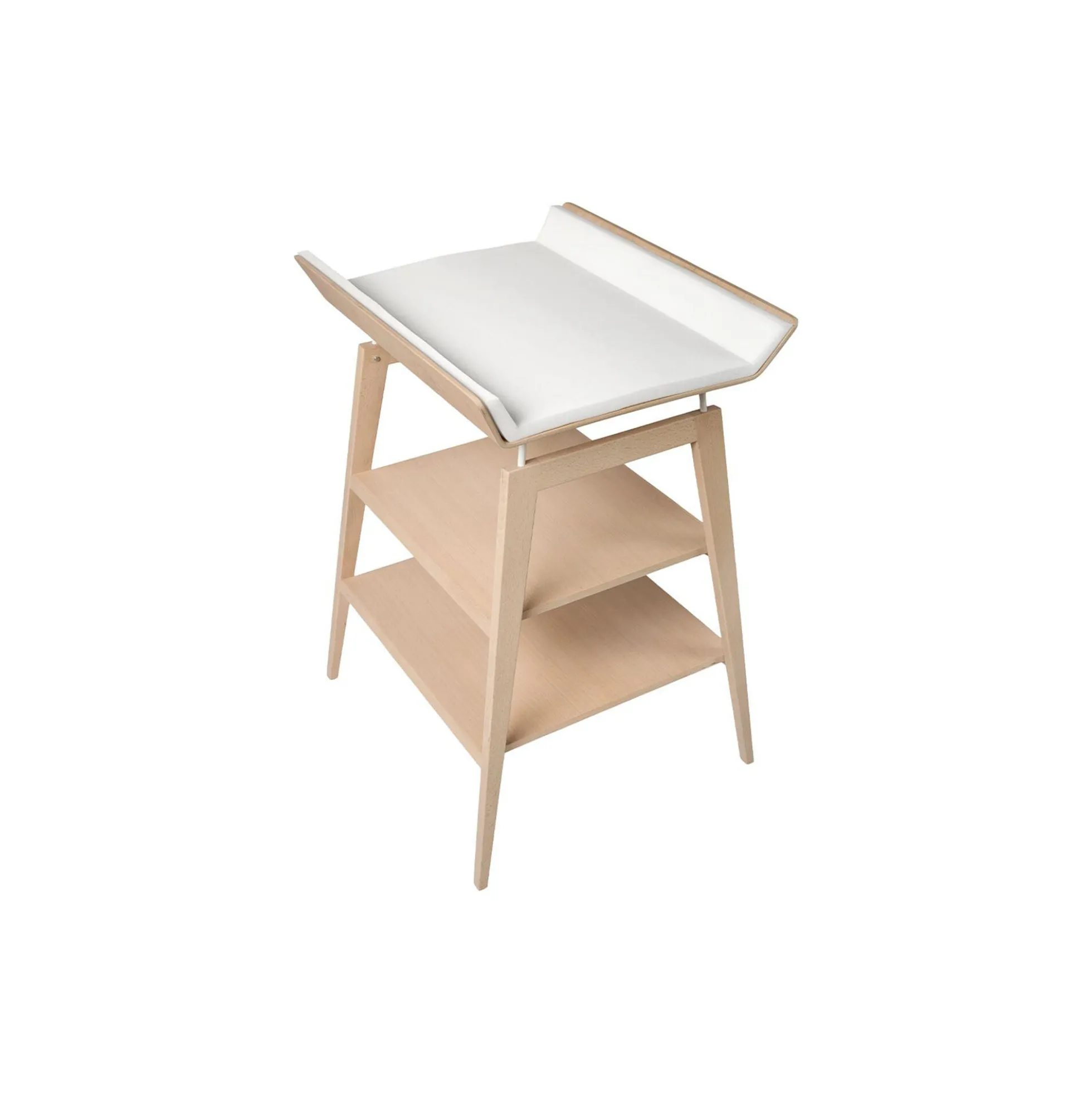 Leander Linea™ puslebord med skumhynde, beech