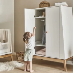 Leander Luna™ garderobeskab, white