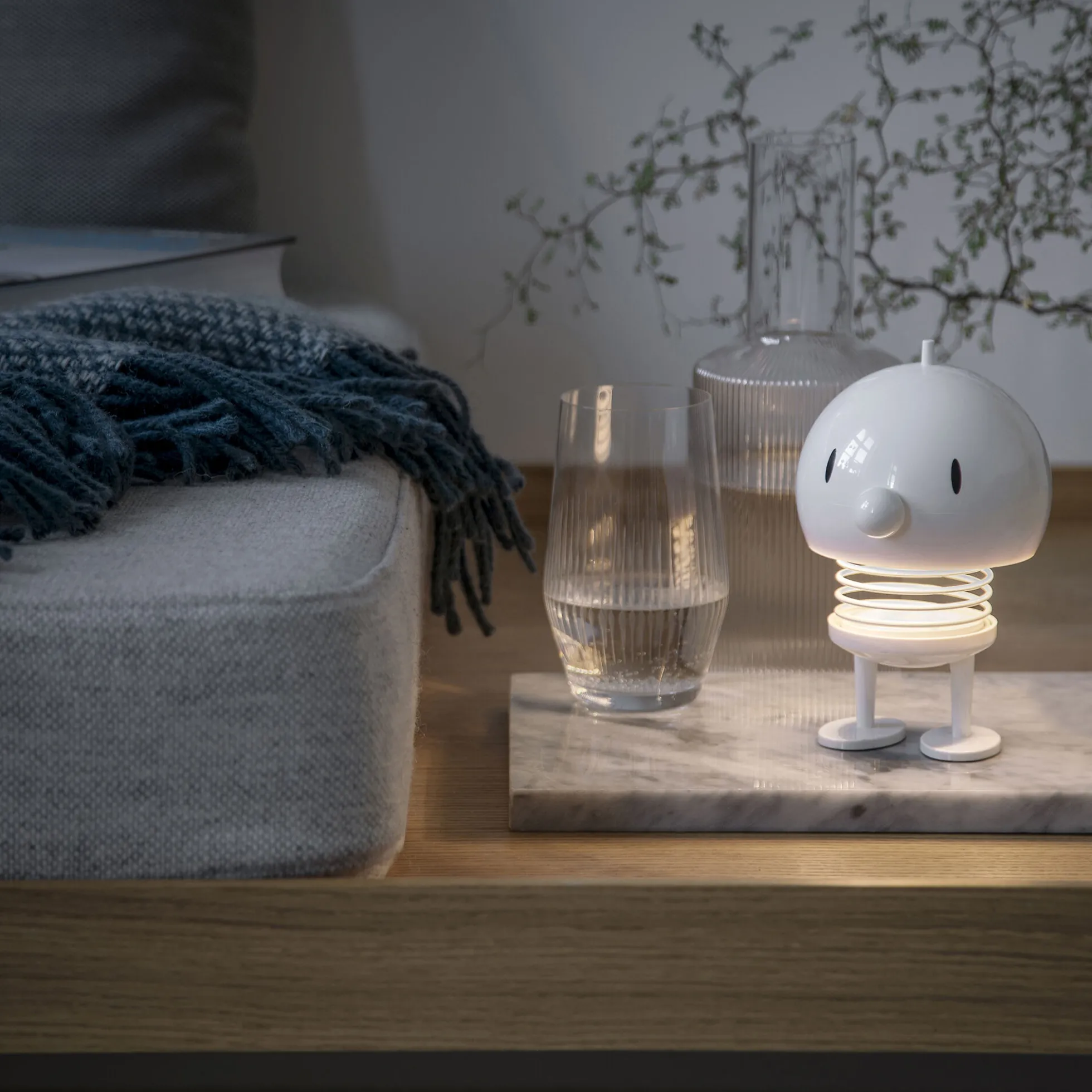 LED lampe L, white