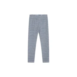 Leggings Stripe, navy/offwhite