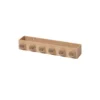 LEGO® 1x6 boghylde, sæbebehandlet eg