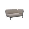 LEVEL højrevendt loungesofa, ash/grey