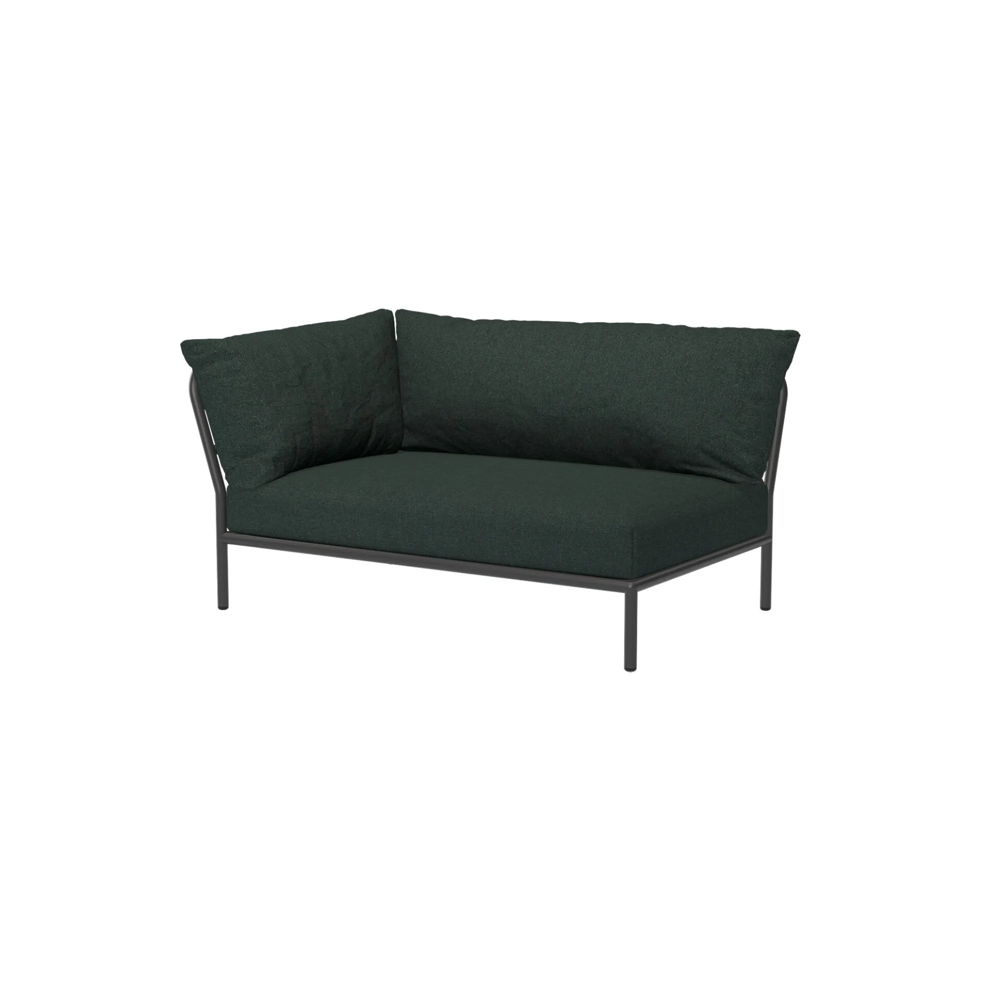 LEVEL2 venstrevendt loungesofa, Sunbrella Heritage alpine