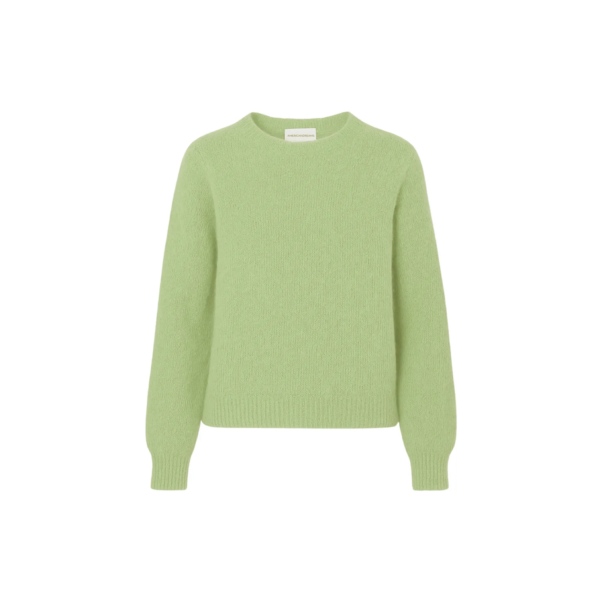 Liana Pullover Rund Hals, tea green