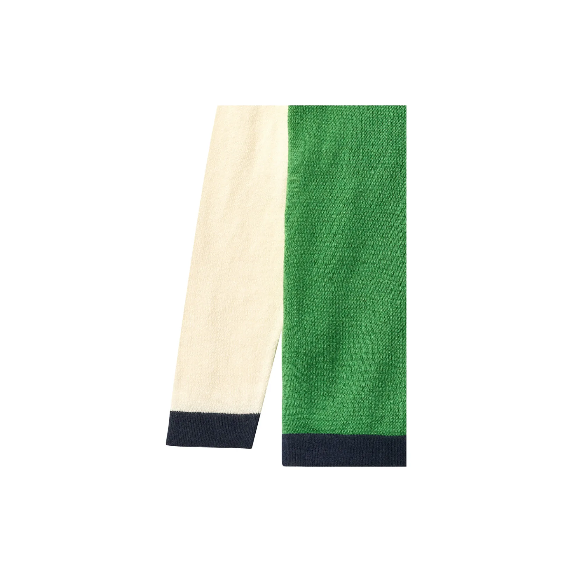 Light Knitted Color Block T-Shirt LS