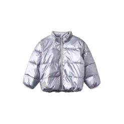 Lightweight Puffer Jacket Ullu, silver sky flower