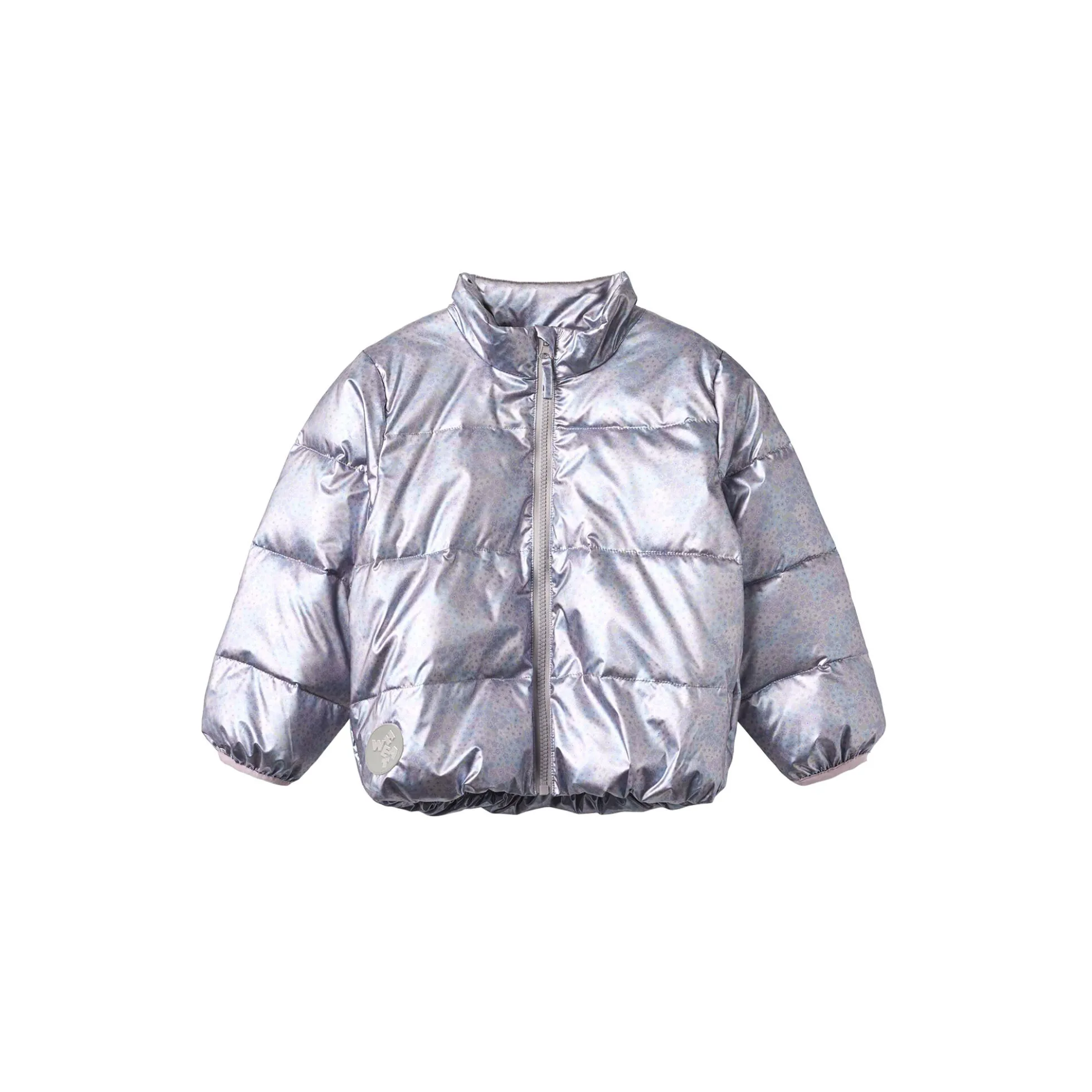 Lightweight Puffer Jacket Ullu, silver sky flower