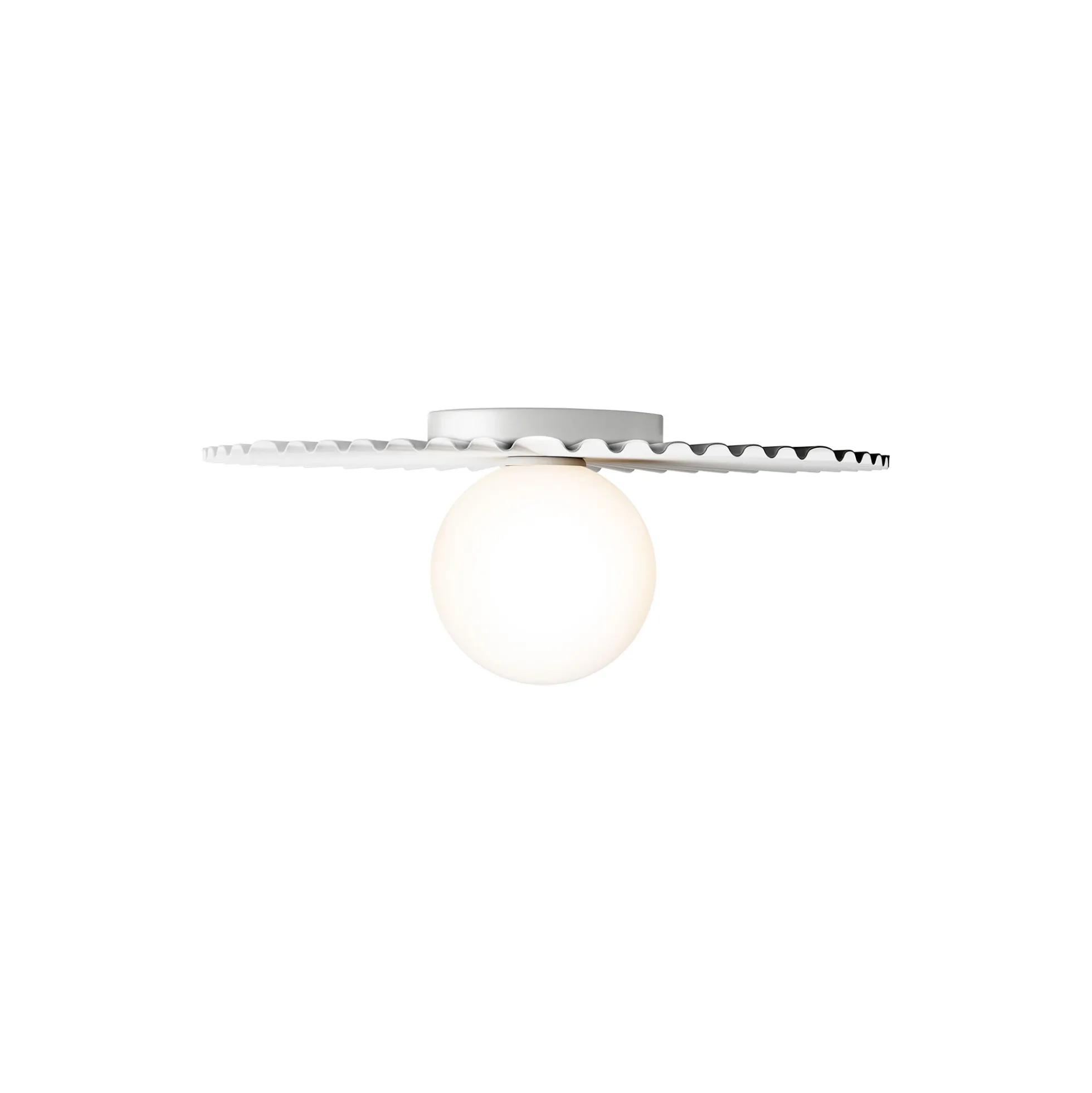 Liila Muuse Medium Ceiling Lamp, white/opal