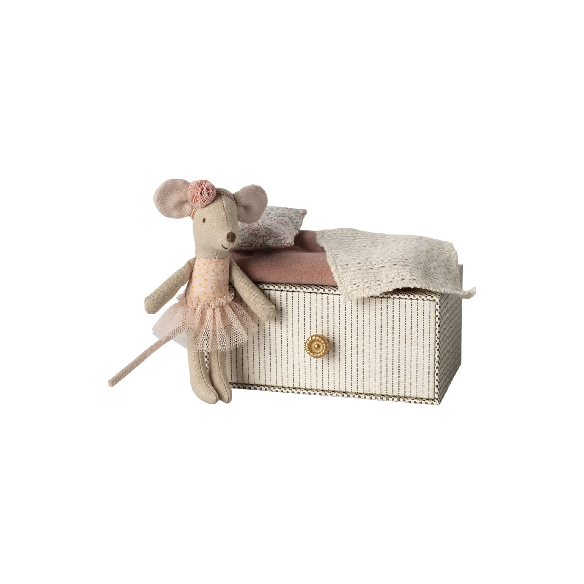 Lillesøster dansemus i daybed, pink
