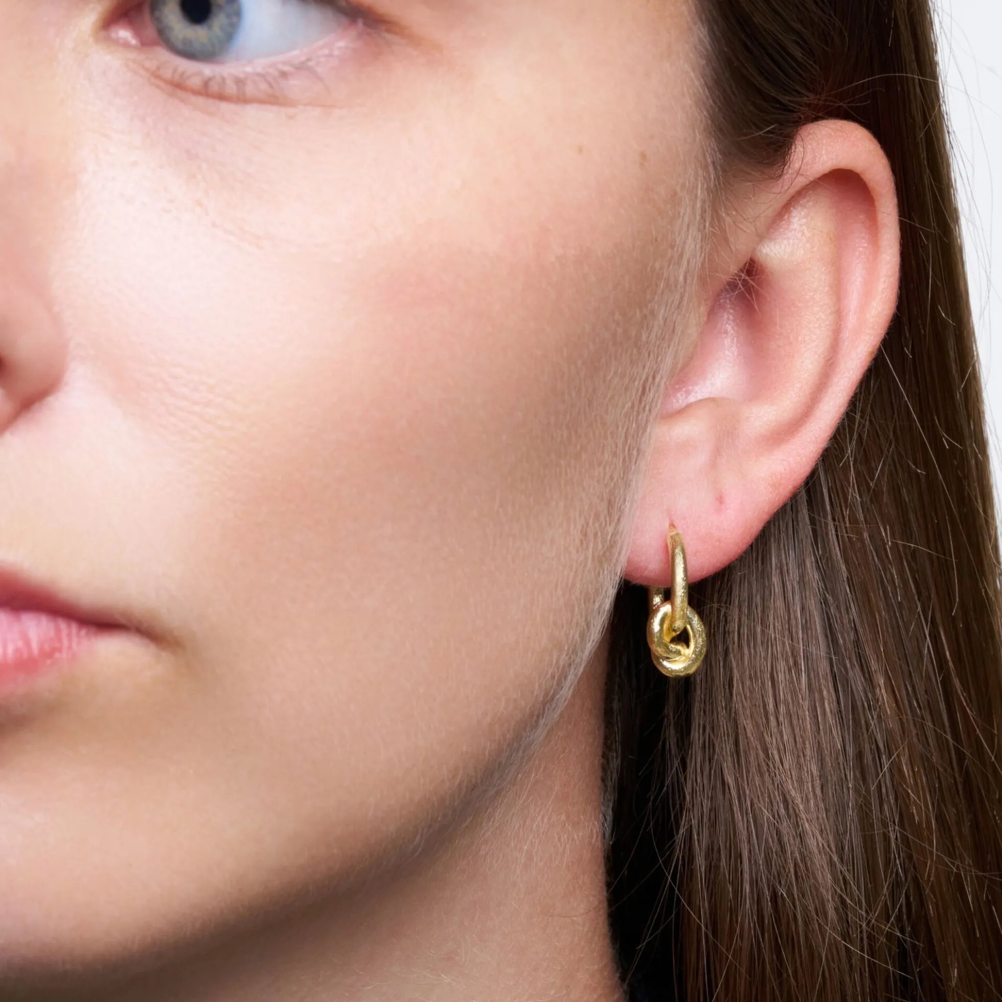 Lilou hoops Small, forgyldt