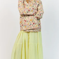 LilyLL Quilted Jacket LS, flower print
