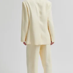 Lino Classic Trousers, alabaster gleam