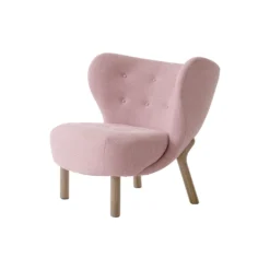 Little Petra VB1 loungestol & fodskammel ATD1, Eriture 0640/olieret eg