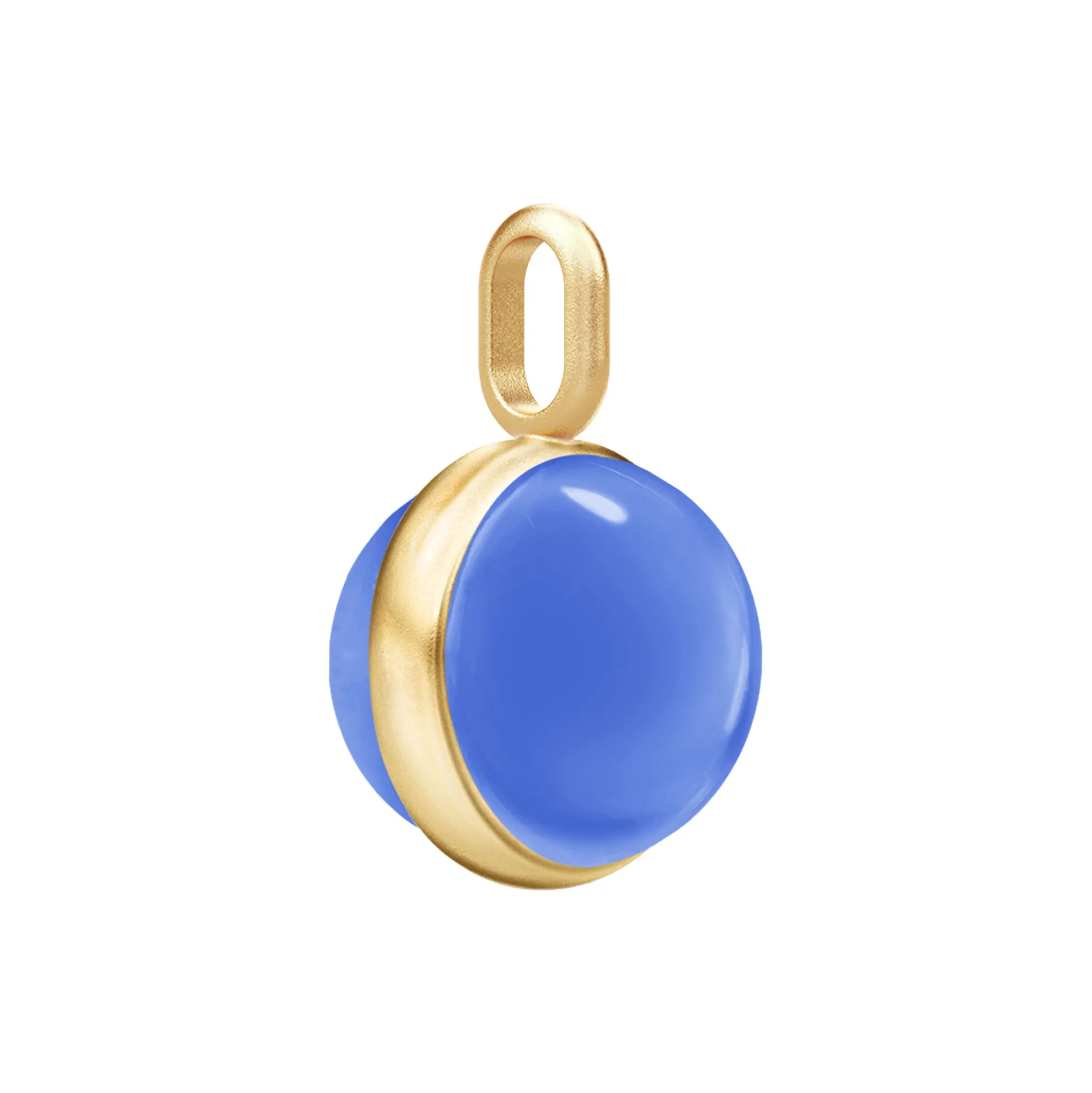 Little Prime Vedhæng, gold/royal blue