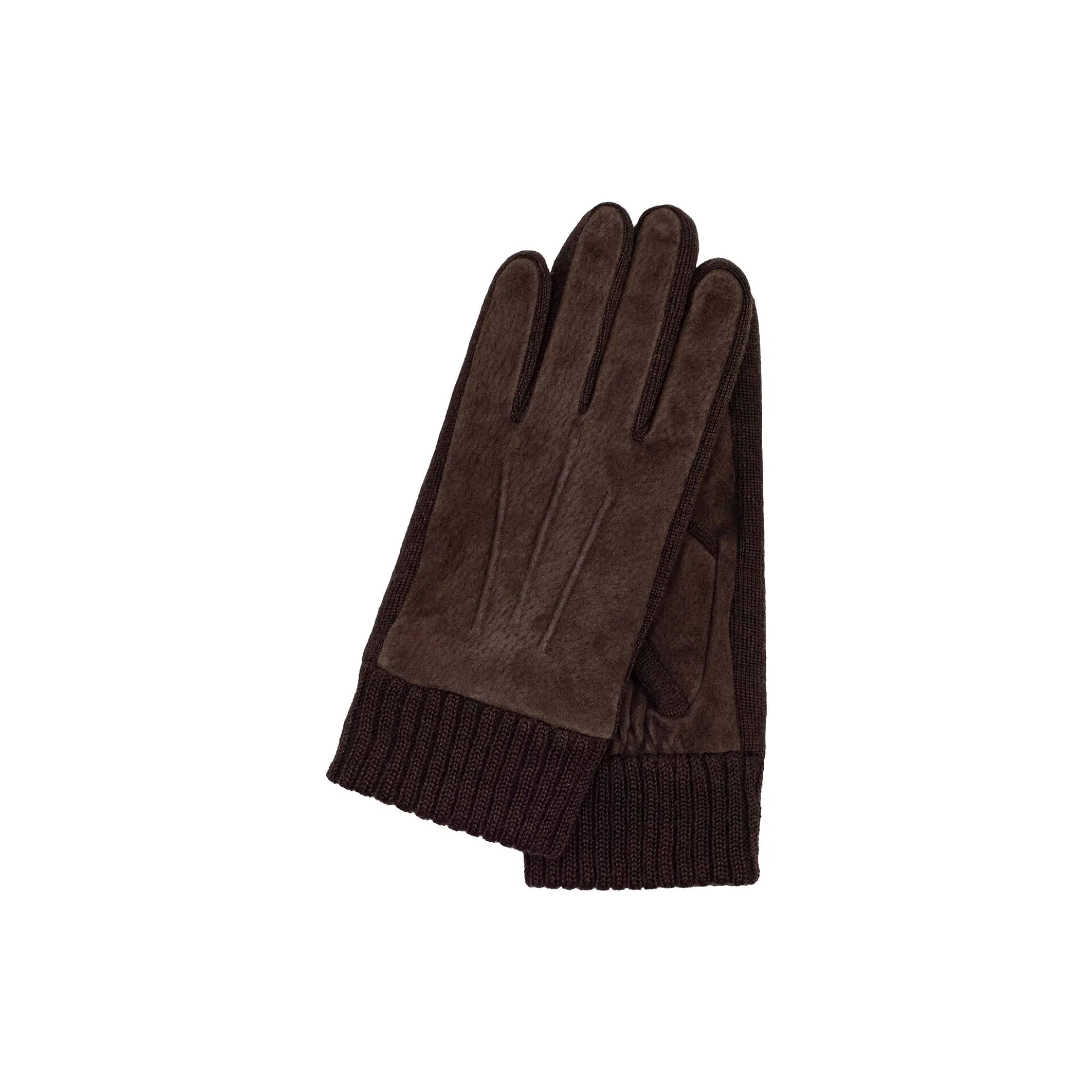 Liv læderhandske, dark brown