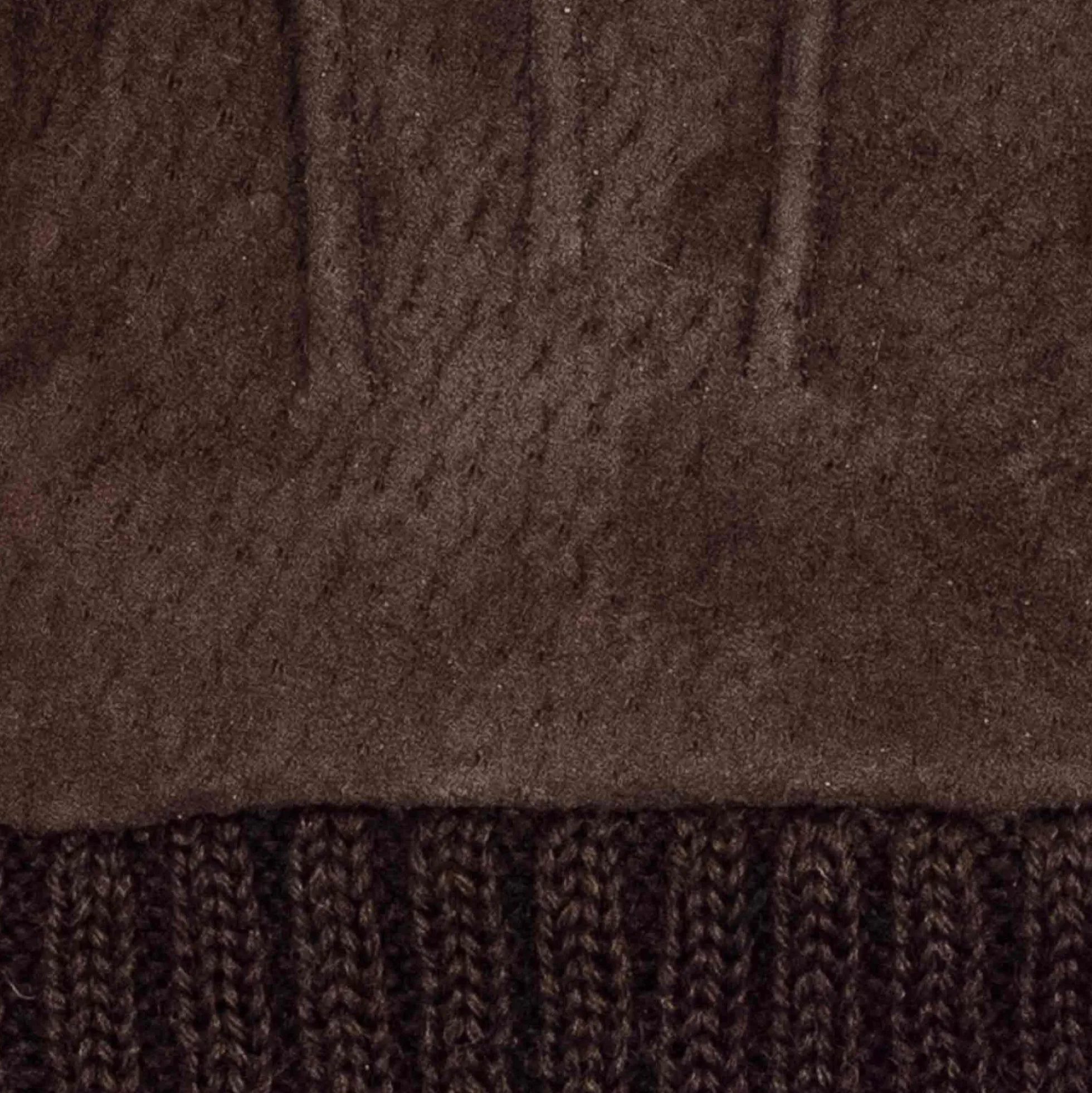 Liv læderhandske, dark brown
